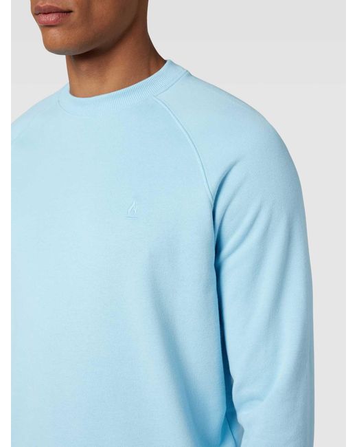 Drykorn Sweatshirt mit Label-Detail Modell 'FLORENZ' in Blue für Herren