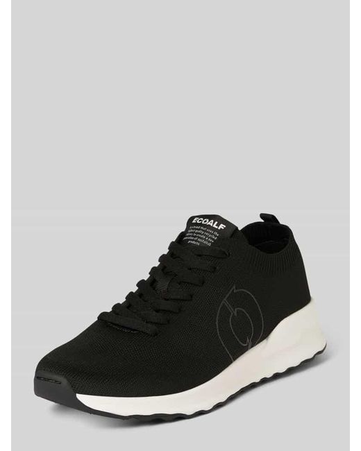 Ecoalf Sneaker mit Label-Patch Modell 'CONDEKNITALF' in Black für Herren