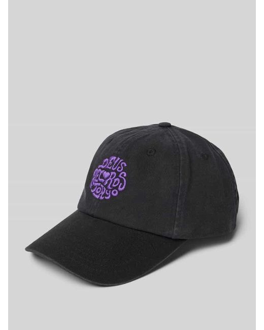 Deus Ex Machina Basecap mit Label-Stitching Modell 'Paradigm' in Black für Herren