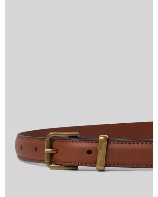 Marc O' Polo Brown Gürtel aus echtem Rindsleder