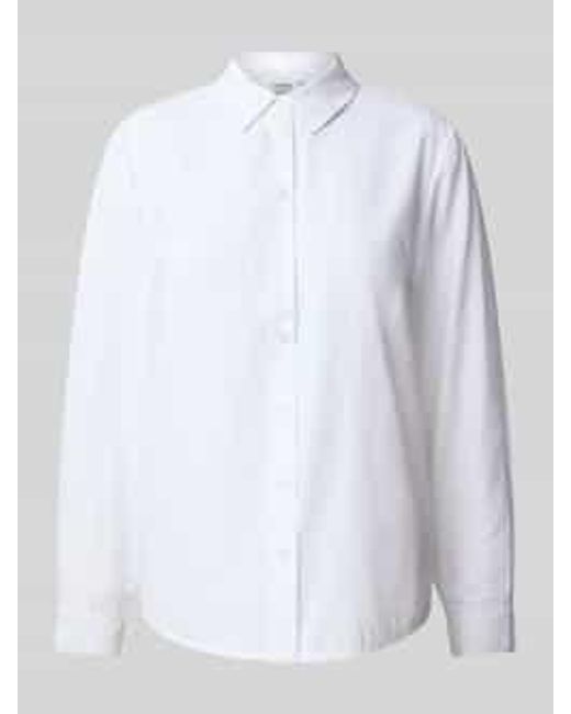 B.Young Regular Fit Blouse Met Overhemdkraag, Model 'Hetila' in het White