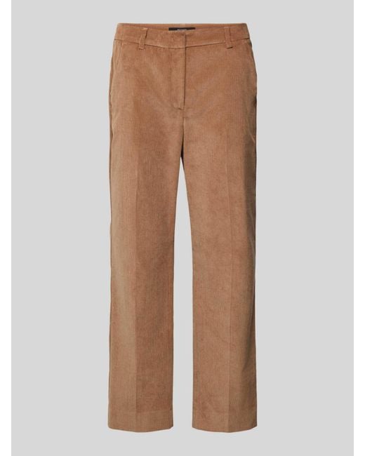 Weekend by Maxmara Broek Van Corduroy, Model 'Marruca' in het Brown