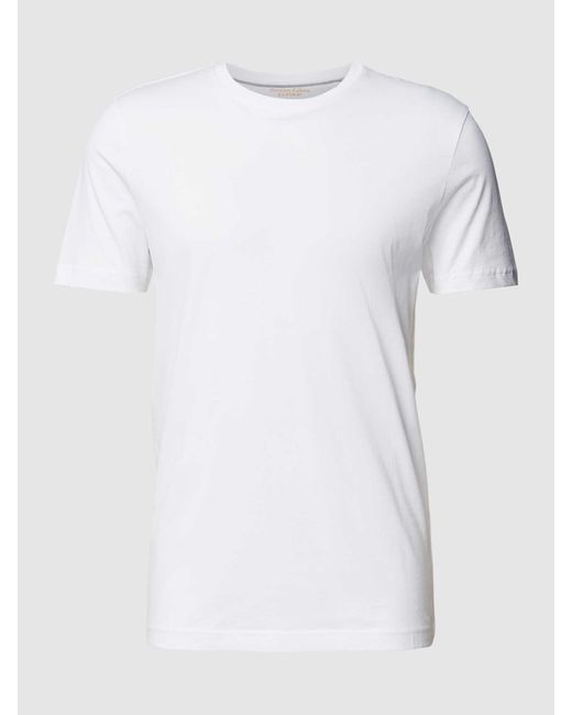Christian Berg Men T-Shirt mit Rundhalsausschnitt in White für Herren
