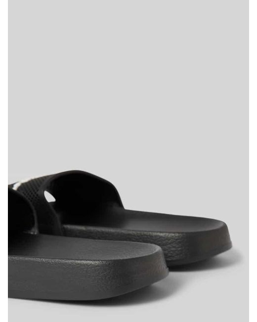 Champion Black Sandalette mit Label-Print Modell 'DAYTONA'