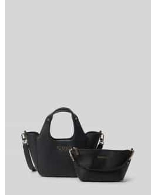 Guess Handtas Met Labelapplicatie in het Black