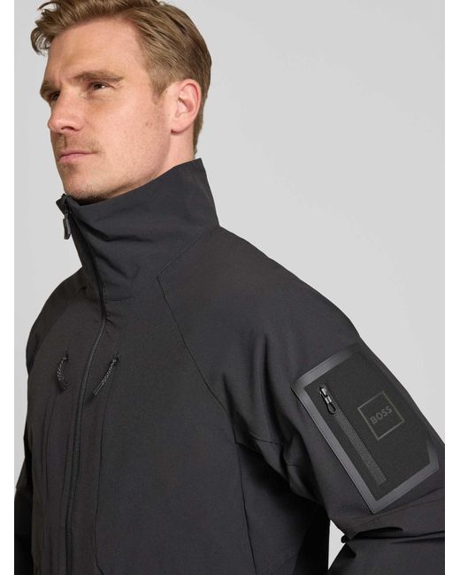 Boss Boss Trainingsjacks in het Gray voor heren