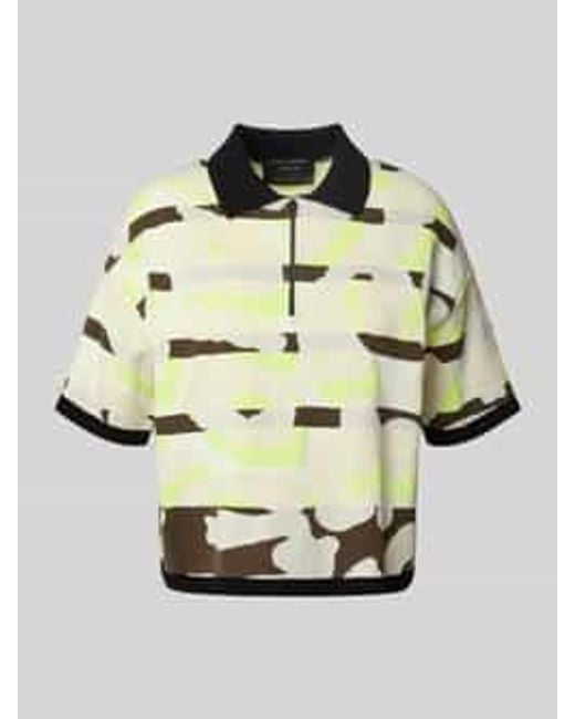 Marc Cain Gebreid Shirt Met Platte Kraag in het Green