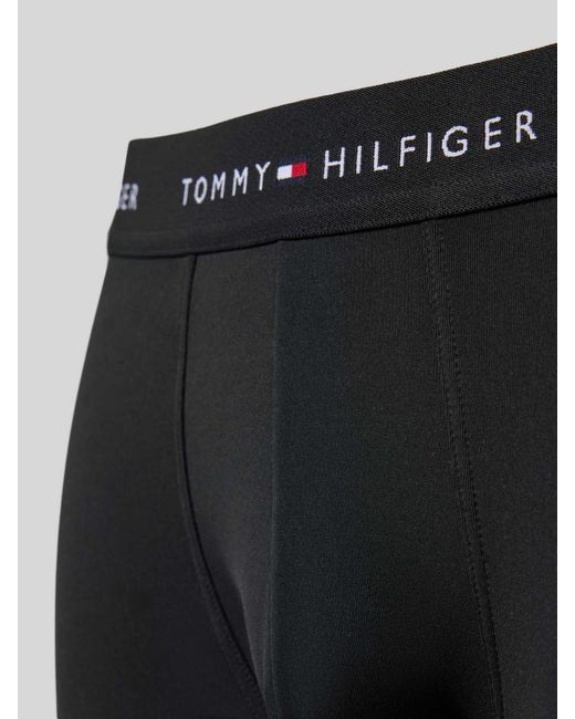 Tommy Hilfiger Regular Fit Boxershort Met Label in het Black voor heren