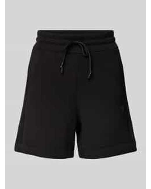 Guess Korte Broek Met Elastische Band, Model 'Elly' in het Black