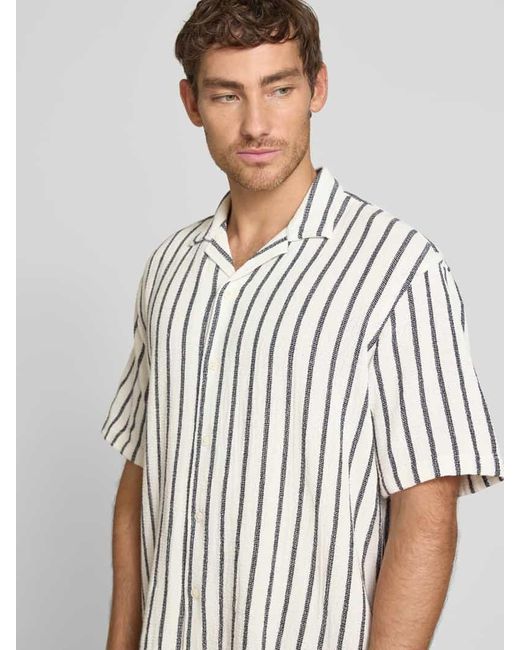 SELECTED Freizeithemd Mit Knopfleiste in White für Herren