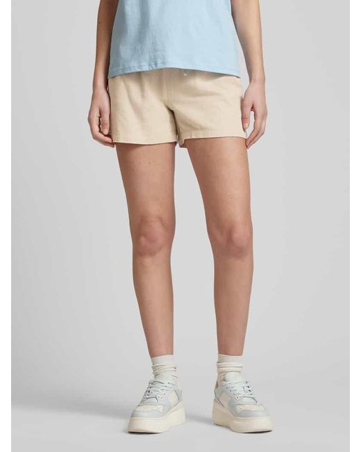 ONLY Natural Shorts mit elastischem Bund Modell 'CARO'