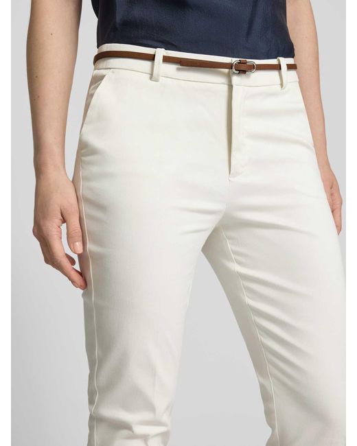 B.Young Broek Met Riem, Model 'Days' in het White