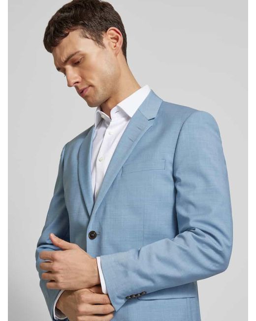 Tiger Of Sweden Anzug mit feinem Strukturmuster Modell 'S.JAMIE.' in Blue für Herren