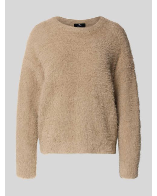Monari Regular Fit Pullover in het Natural