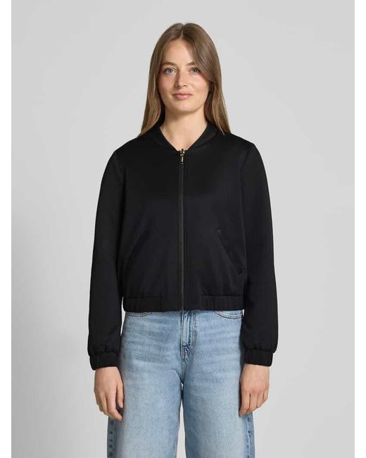 Comma, Black Wendejacke mit Reißverschluss und Eingrifftaschen