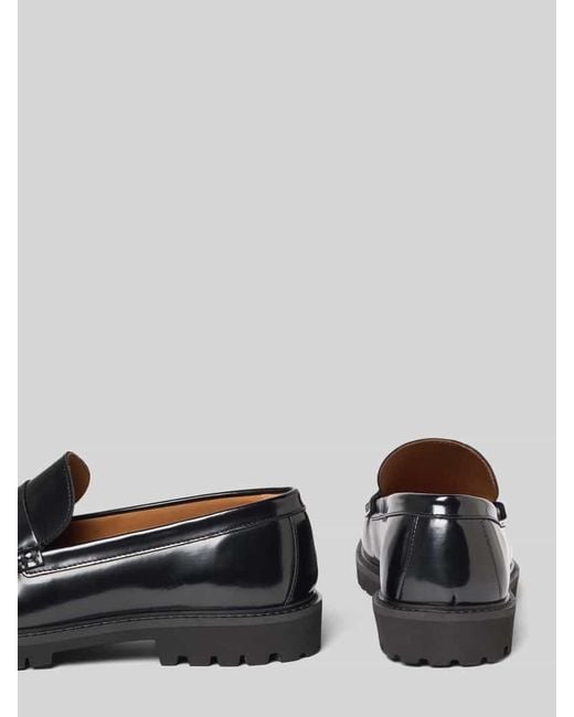 SELECTED Loafer aus echtem Leder in Black für Herren