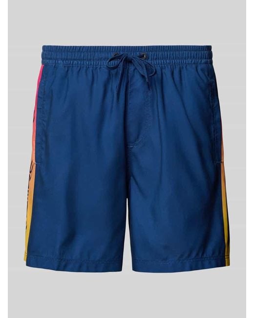 Quiksilver Badehose mit elastischem Bund in Blue für Herren