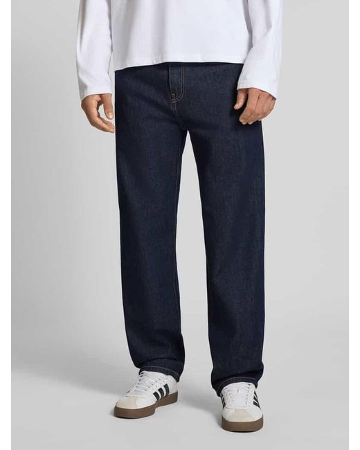 Carhartt Jeans mit Eingrifftaschen Modell 'AARON' in Blue für Herren