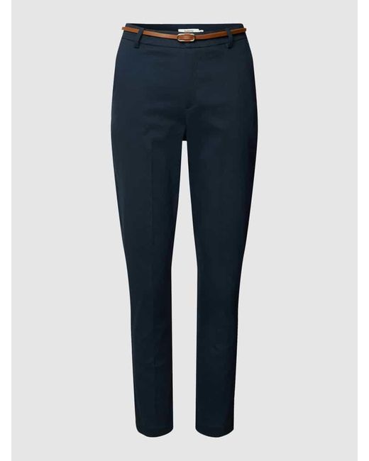 B.Young Blue Stoffhose mit Bügelfalten