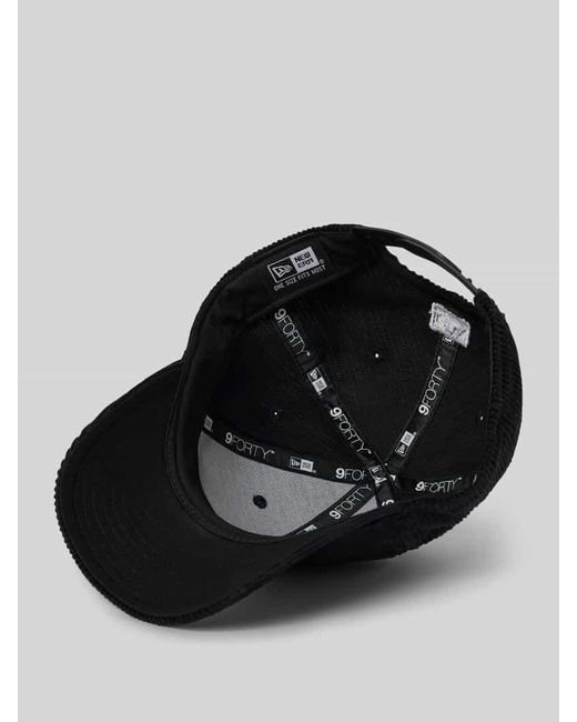 KTZ Basecap mit Label-Detail in Black für Herren