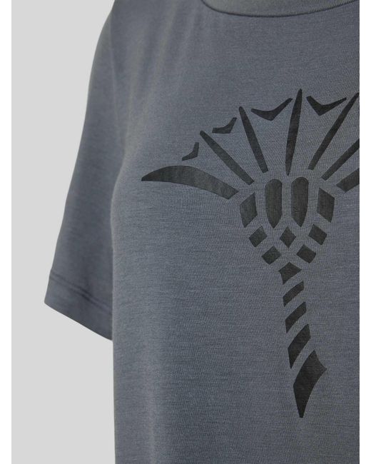 Joop! Pyjamabovendeel Met Logoprint in het Gray