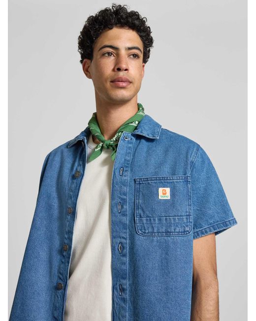 Blend Denim Overhemden in het Blue voor heren