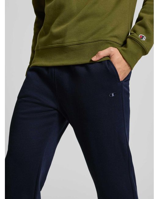 Champion Sweatbroek Met Elastische Band in het Blue voor heren