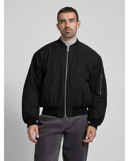 ANNARR Jacke Mit Reißverschlusstasche Modell 'Anrraf Flight' in Black für Herren