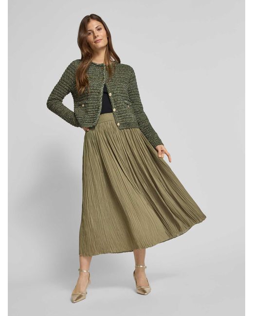 Marc Cain Midirok Met Plissévouwen in het Green