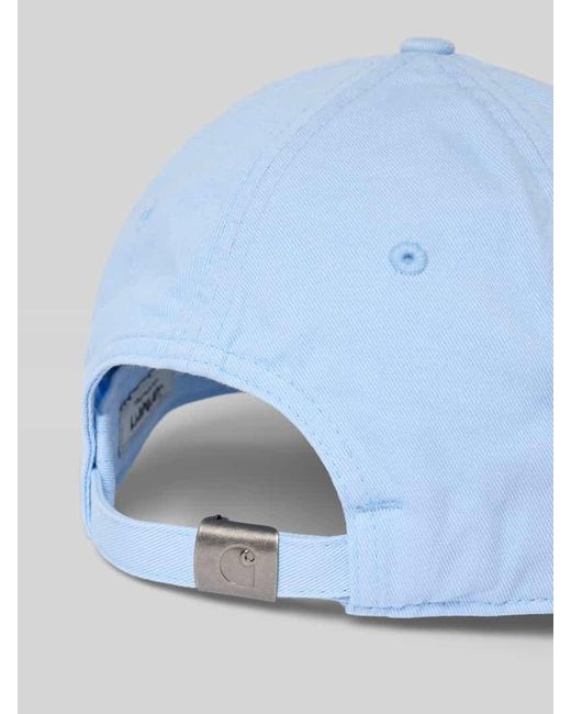 Carhartt Basecap mit Label-Stitching Modell 'MADISON' in Blue für Herren
