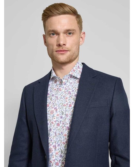 Eterna Regular Fit Business-Hemd Mit Knopfleiste in White für Herren