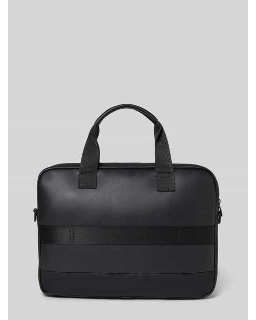 Tommy Hilfiger Laptoptasche mit abnehmbarem, verstellbarem Schulterriemen in Black für Herren