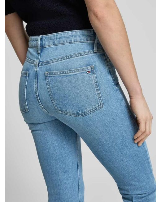 Tommy Hilfiger Blue Bootcut Jeans im 5-Pocket-Design Modell 'UMA'