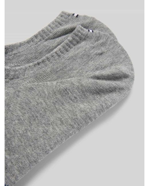 Tommy Hilfiger Füßlinge mit elastischem Rippenbündchen im 2er-Pack in Gray für Herren