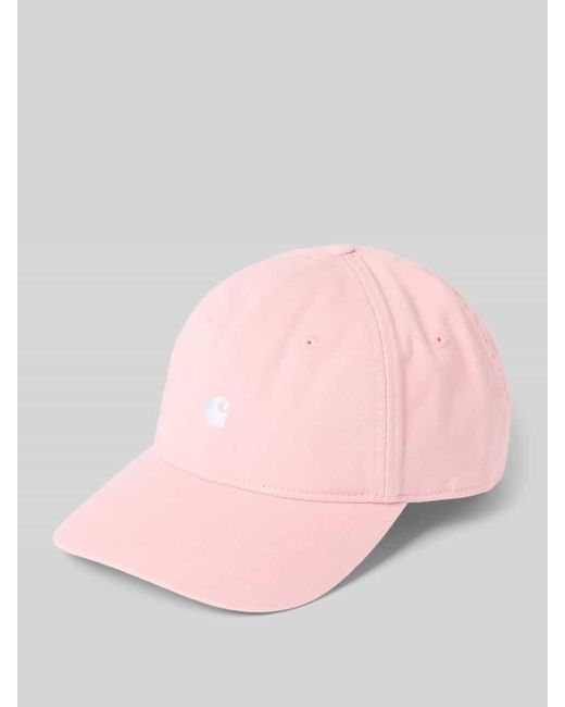 Carhartt Basecap mit Label-Stitching Modell 'MADISON' in Pink für Herren