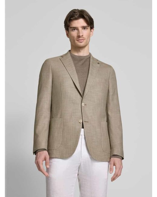 DIGEL Modern Fit Sakko mit aufgesetzten Taschen Modell 'Edward' in Natural für Herren