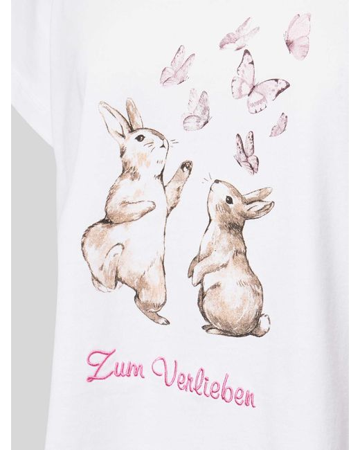 Louis & Louisa Pyjama Met Statementstitching in het Gray