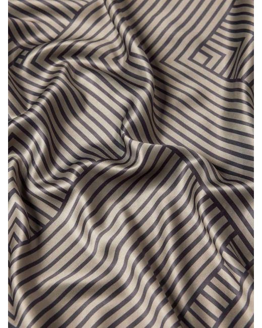 Jake*s Gray Tuch aus Satin in eckiger Form