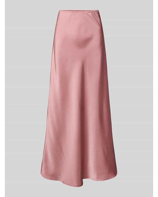 Neo Noir Pink Maxirock mit elastischem Bund Modell 'Vicky'