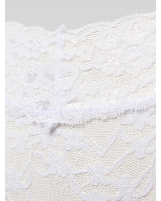 Snocks White String aus Spitze im 2er-Pack
