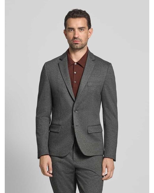 Antony Morato Slim Fit Anzugsakko mit Viskose-Anteil Modell 'Ashe' in Black für Herren