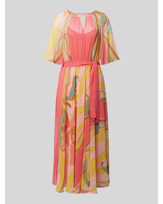 Pennyblack Maxi-jurk Met Bloemenmotief in het Multicolor