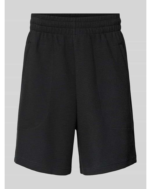 Adidas Originals Regular Fit Shorts mit Strukturmuster in Black für Herren