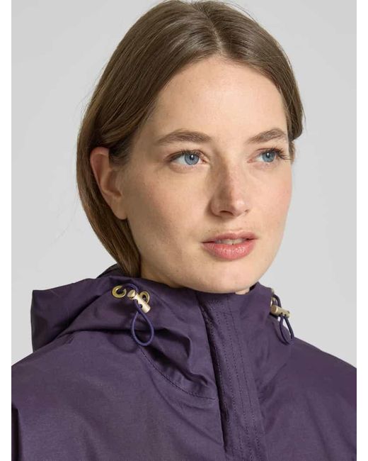 G Lab Purple Jacke mit Kapuze Modell 'FEEL'