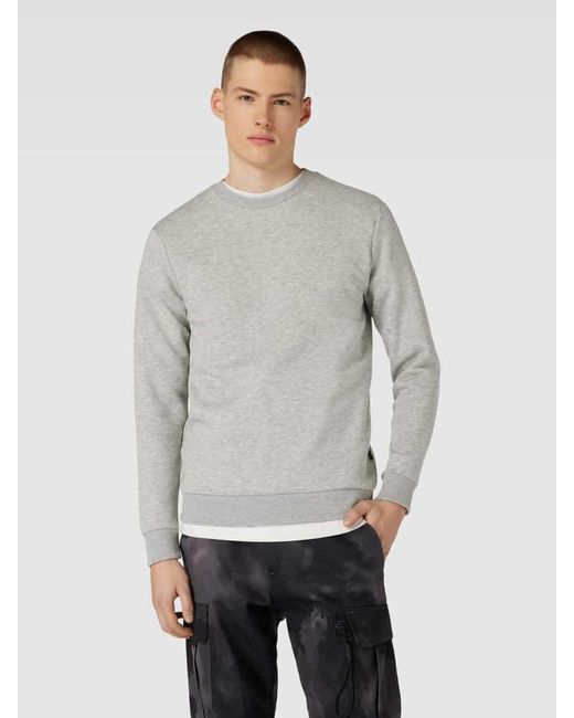Only & Sons Sweatshirt in melierter Optik in Gray für Herren