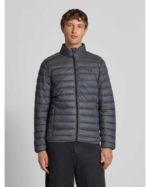 Blend Steppjacke mit Stehkragen Modell 'Romsey' in Blue für Herren