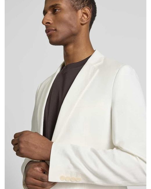 Antony Morato Leinensakko mit Brustleistentaschen in White für Herren