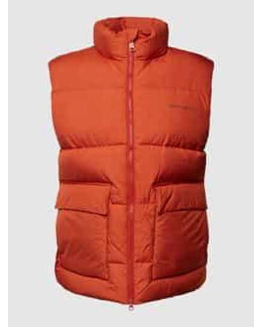 Carhartt Bodywarmer Met Klepzakken, Model 'Springfield' in het Orange voor heren