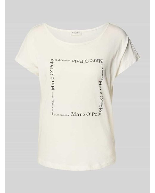 Marc O' Polo Natural Relaxed Fit T-Shirt aus reiner Baumwolle
