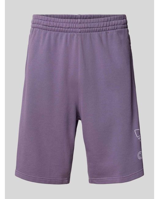 Adidas Originals Sweatshorts in het Purple voor heren